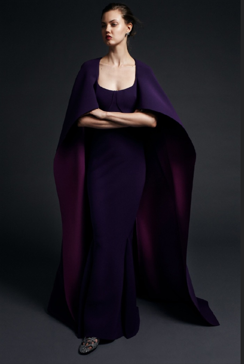 欧美美女超模Lindsey Wixson演绎Zac Posen2020早春度假