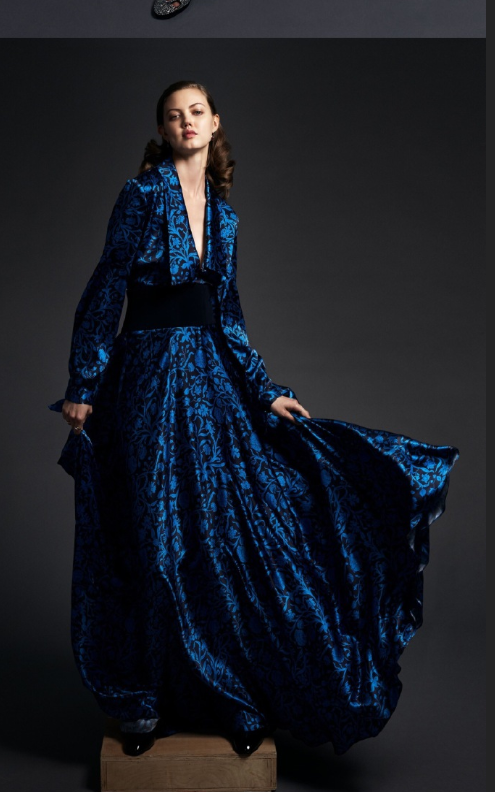 欧美美女超模Lindsey Wixson演绎Zac Posen2020早春度假
