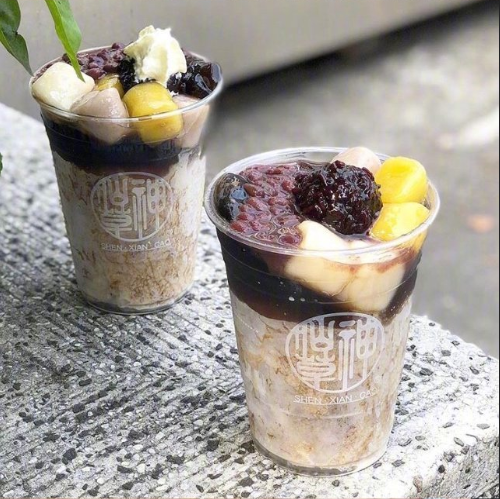 台湾美食芋圆系列图片