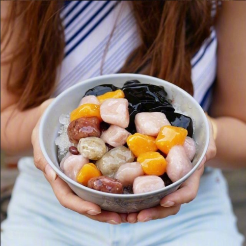 台湾美食芋圆系列图片