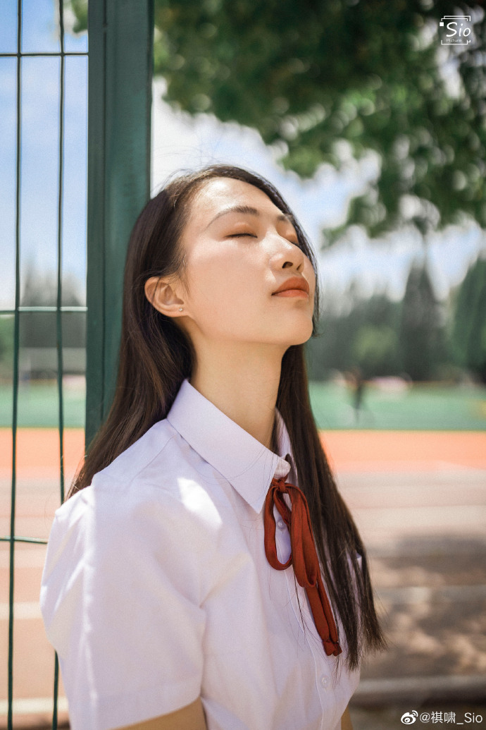 清纯校园美女图片