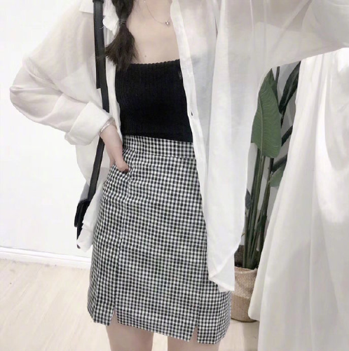 气质美女图片 粉嫩的小仙女夏季服装搭配图片