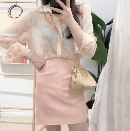 气质美女图片 粉嫩的小仙女夏季服装搭配图片