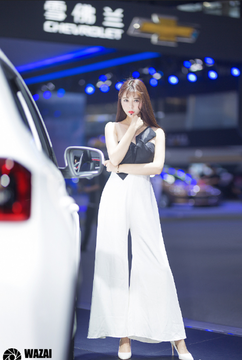 车展模特小云云Cloudy女神美女图片
