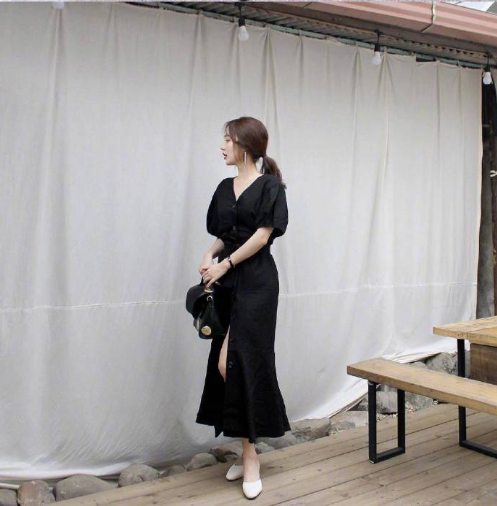 韩国美女图片 韩系少女的裙子搭配