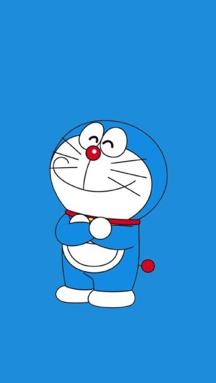蓝胖子机器猫图片