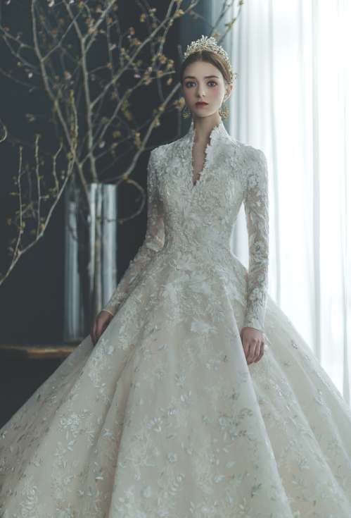 韩国品牌Clara Wedding2019超美婚纱图片