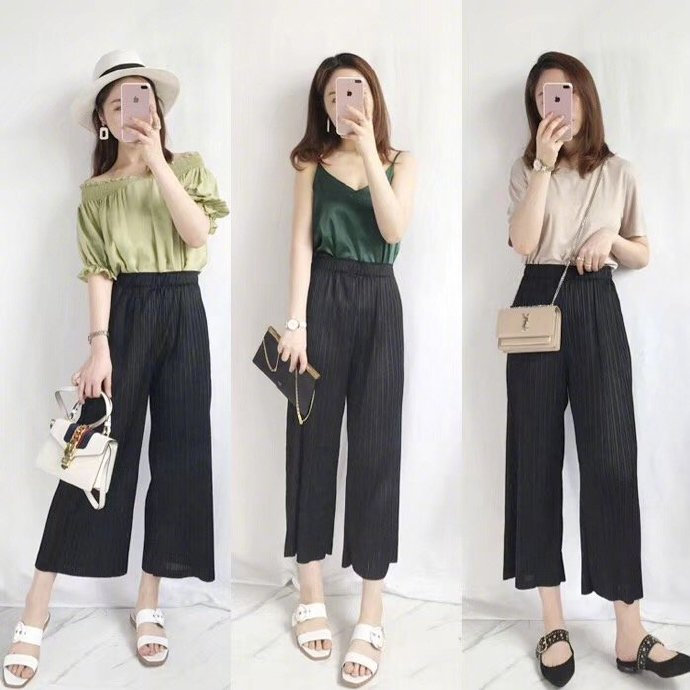 气质美女图片 27套夏季穿搭look