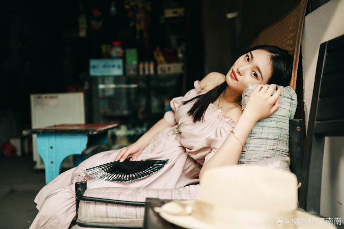 自然美女图片江南写真图片