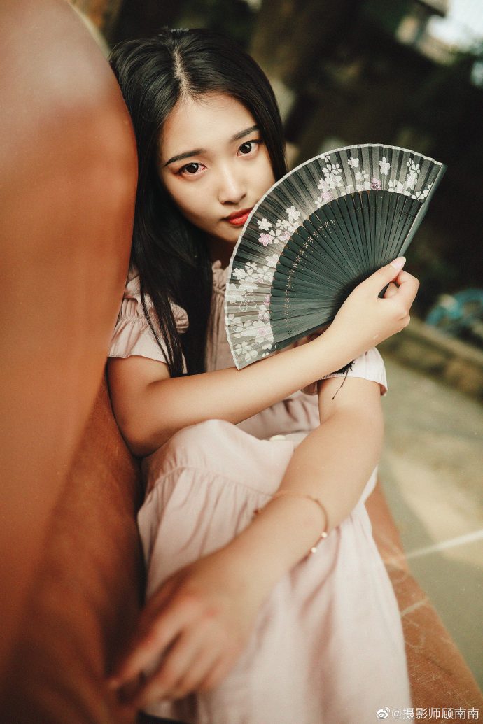 自然美女图片江南写真图片