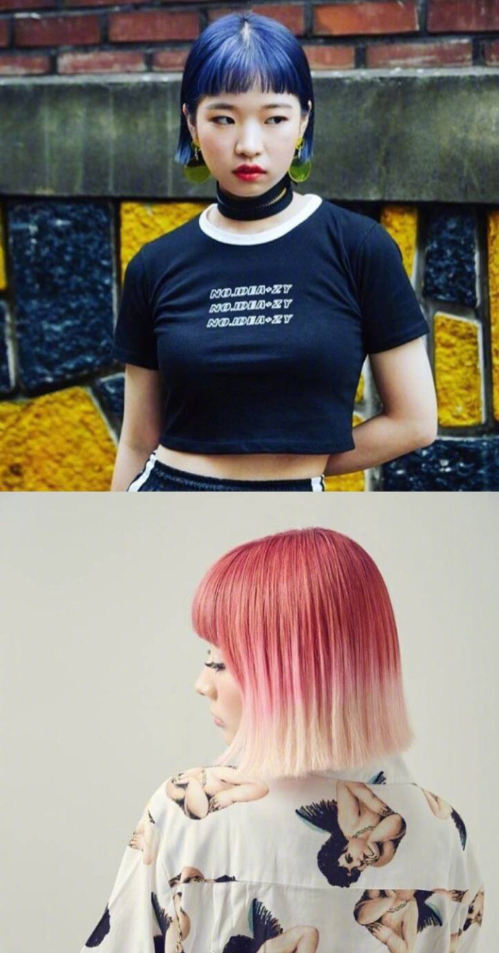 短发美女图片 时尚短发发型女生图片