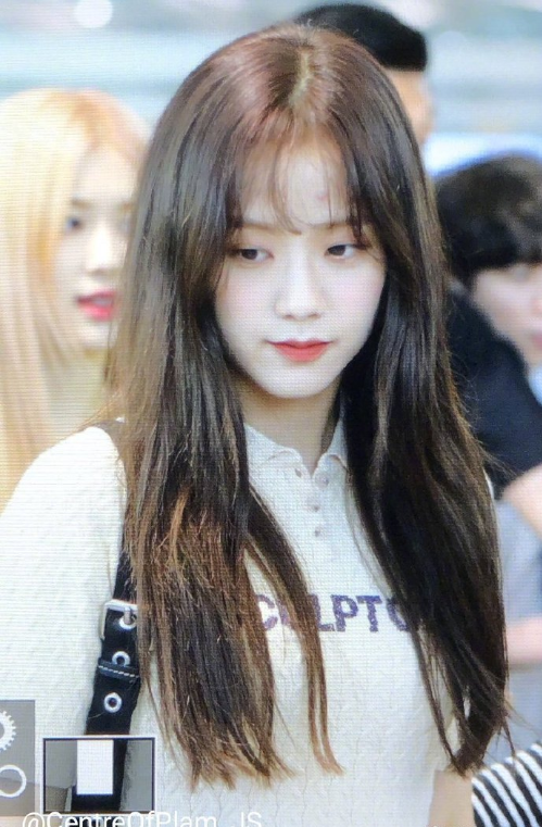 韩国美女图片 女团BLACKPINK机场街拍高颜值图片