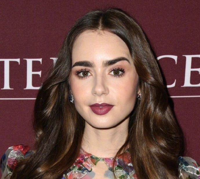 欧美美女图片 英国女明星Lily Collins图片