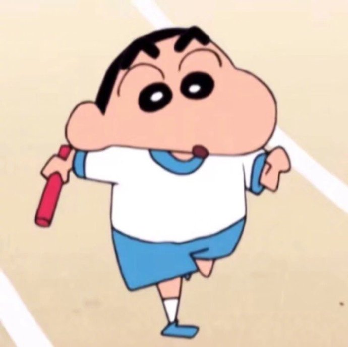 可爱的蜡笔小新头像图片
