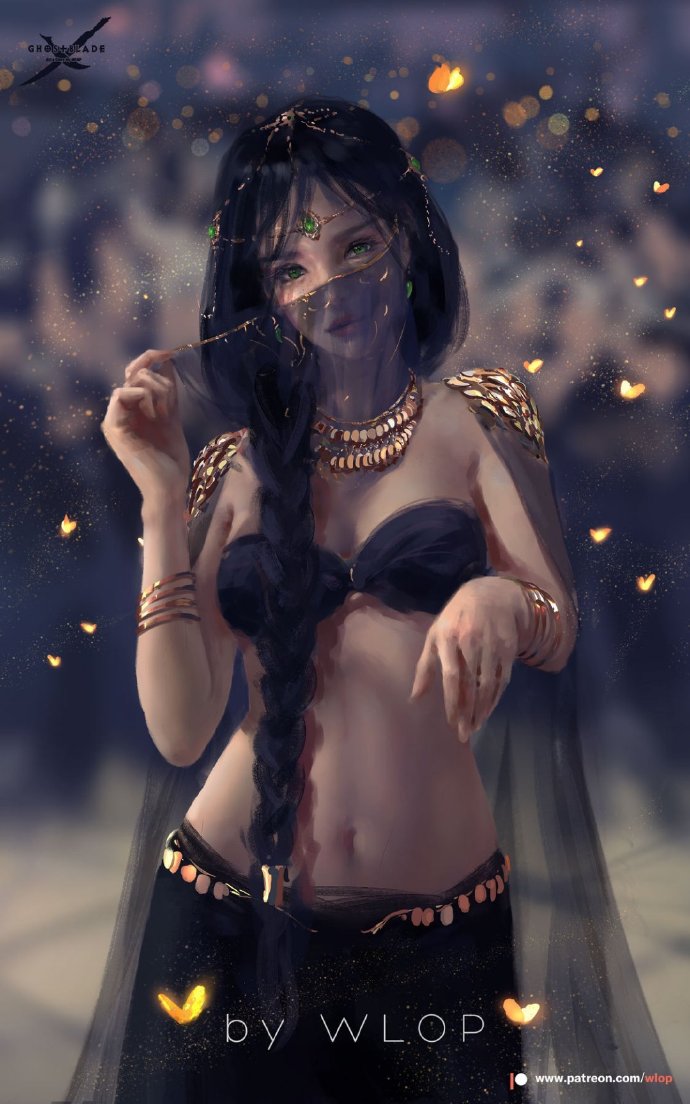 香港插画师 WL OP（王凌）绘画作品