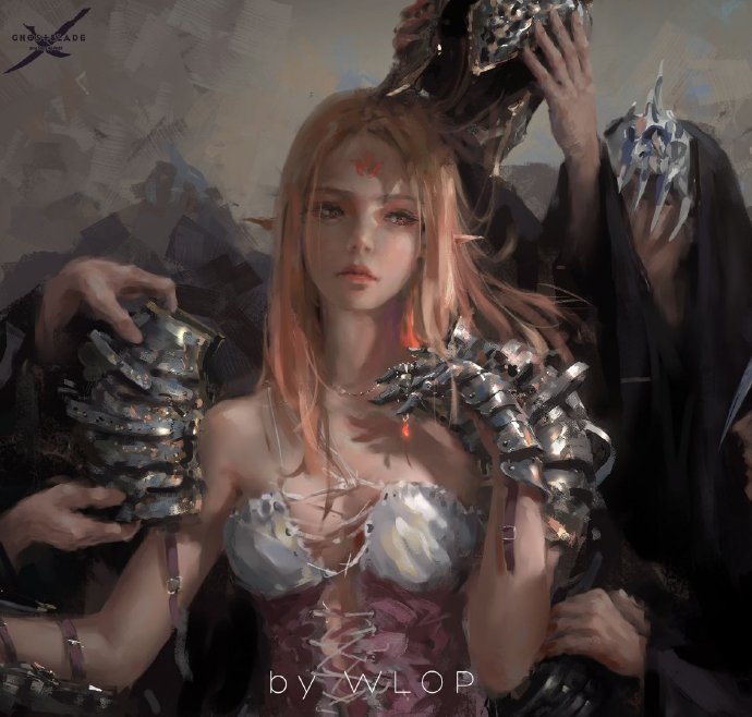 香港插画师 WL OP（王凌）绘画作品