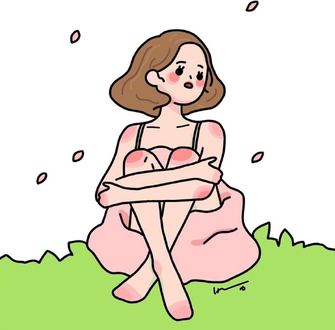 动漫女生头像图片 知足上进不辜负野心