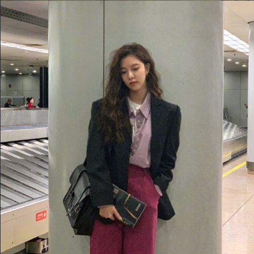 韩国美女图片 会穿又会拍的宋妍霏图片
