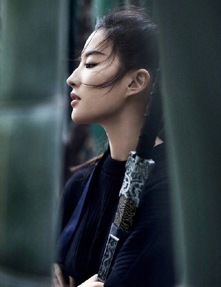 中国美女图片 内地女星刘亦菲成为Emporio Armani代