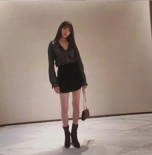 韩国美女李圣经欧尼的腿也太优秀了吧
