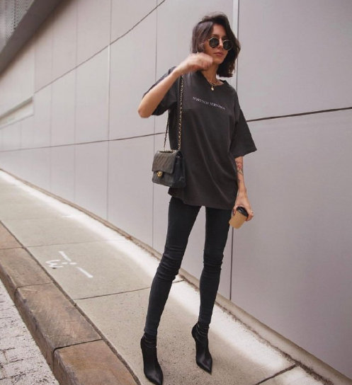 澳洲美女图片 时尚博主Petra穿搭图片