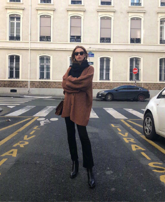 法国美女博主solenelara文艺慵懒的法式穿搭参考