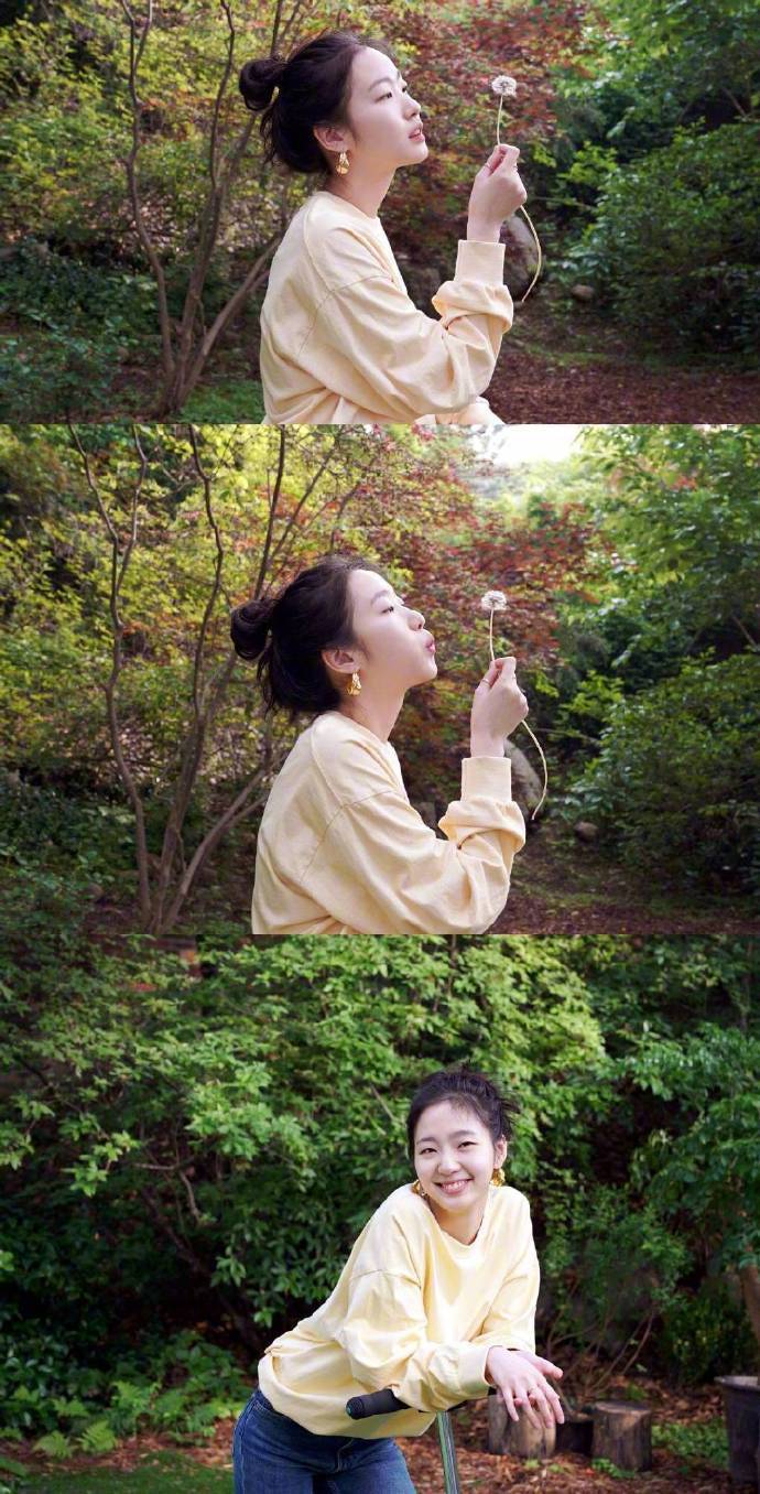 韩国美女图片 女演员金高银私服穿搭图片