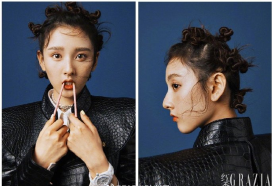 中国美女图片 女星欧阳娜娜林允宋祖儿《红秀》