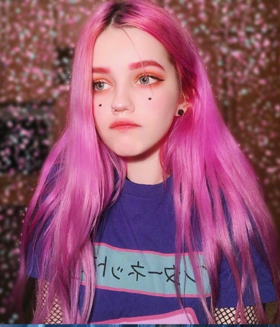 俄罗斯美少女ghostbaby红色头发漫画系自拍照图片