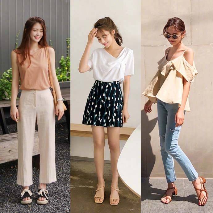 气质美女图片 mm夏季穿搭LOOK