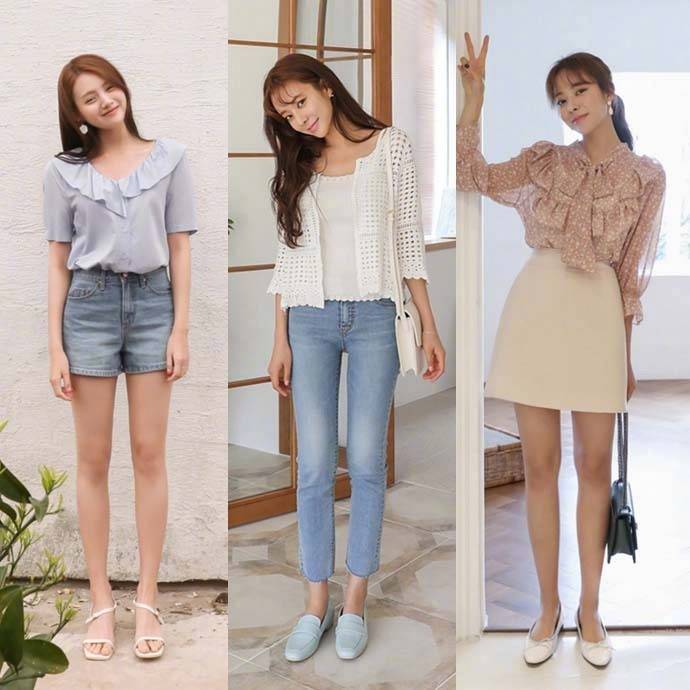 气质美女图片 mm夏季穿搭LOOK