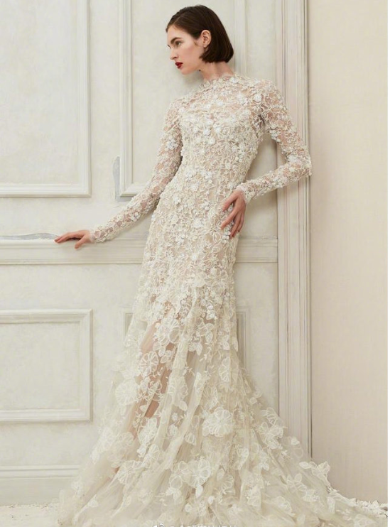 Oscar de la Renta2019秋冬婚纱图片