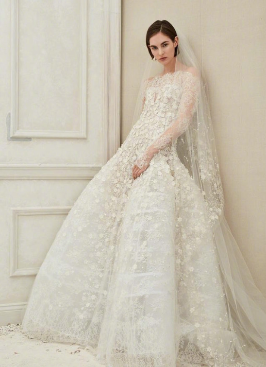 Oscar de la Renta2019秋冬婚纱图片