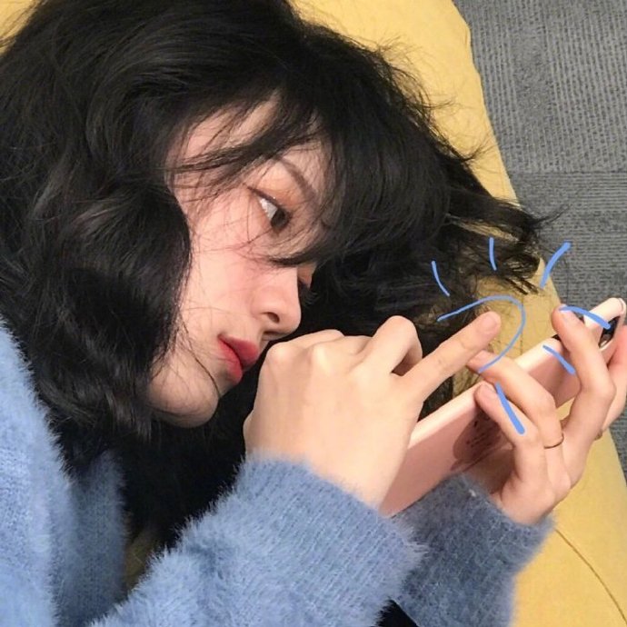 个性头像女生图片 墨镜女头像图片