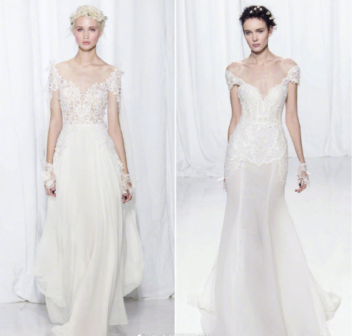 Reem Acra2019新款婚纱图片