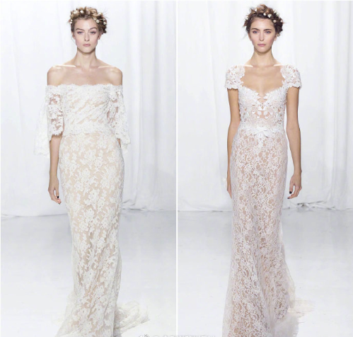 Reem Acra2019新款婚纱图片