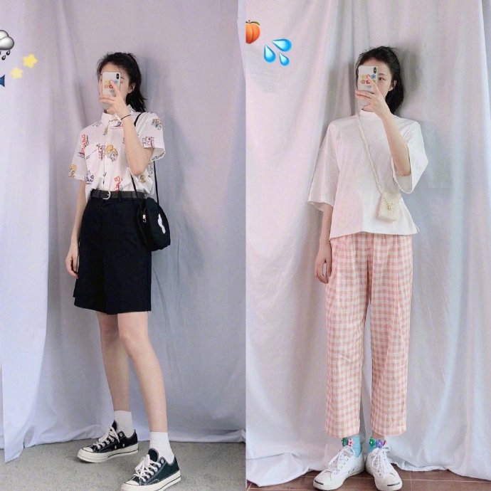 元气少女的夏日穿搭参考