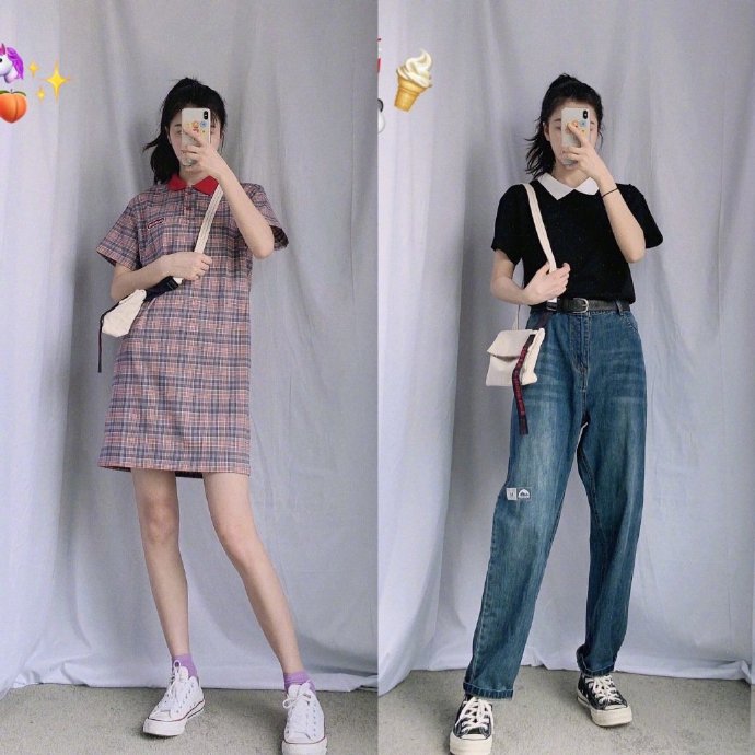 元气少女的夏日穿搭参考