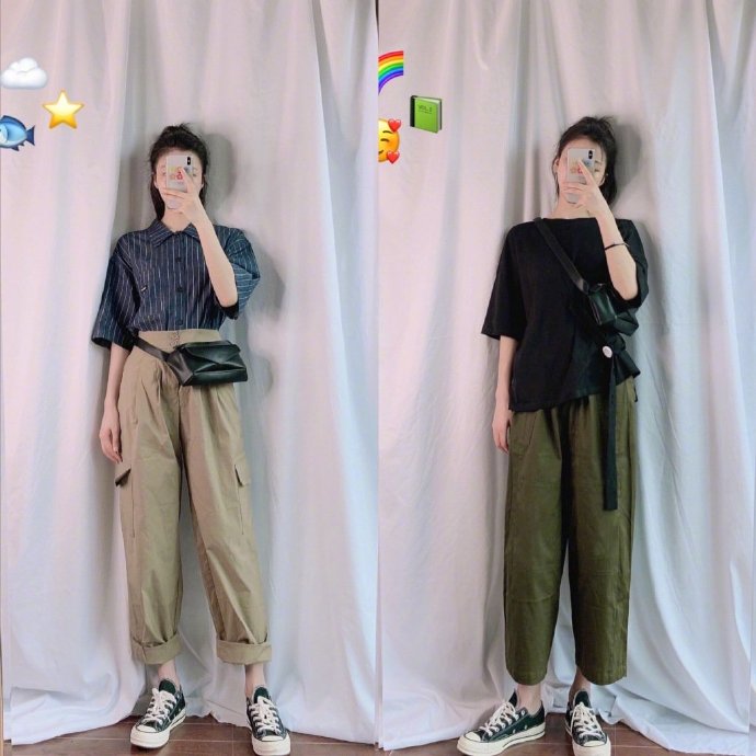 元气少女的夏日穿搭参考