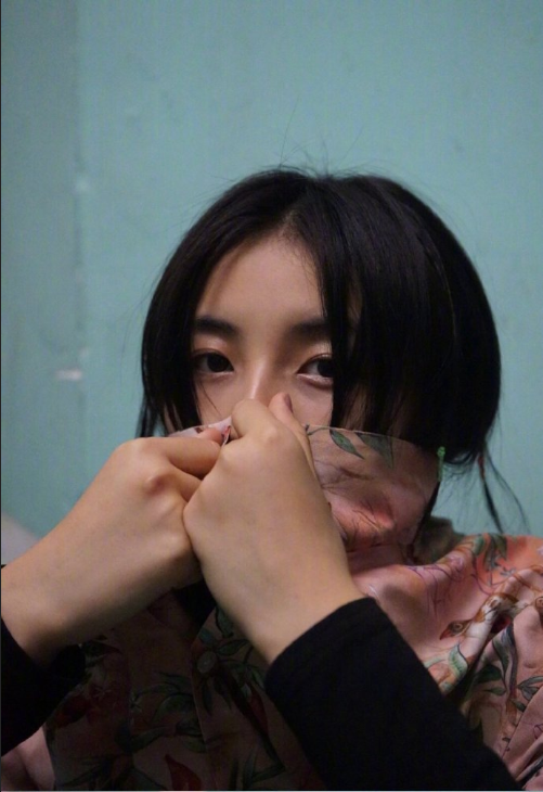 中国美女图片 00后美女明星张子枫妹妹胶片生活
