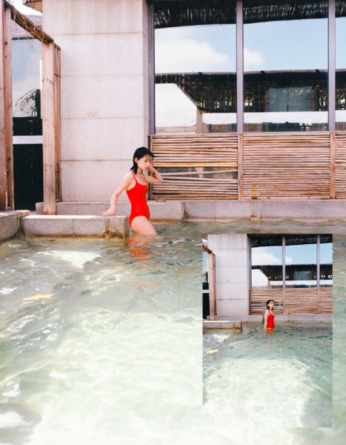 清纯美女炎炎夏日清凉写真图片