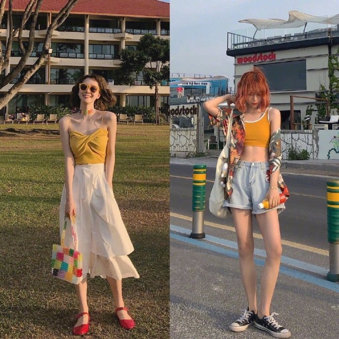 韩系少女感减龄装扮穿搭参考