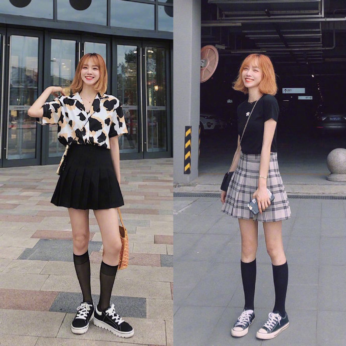 韩系少女感减龄装扮穿搭参考