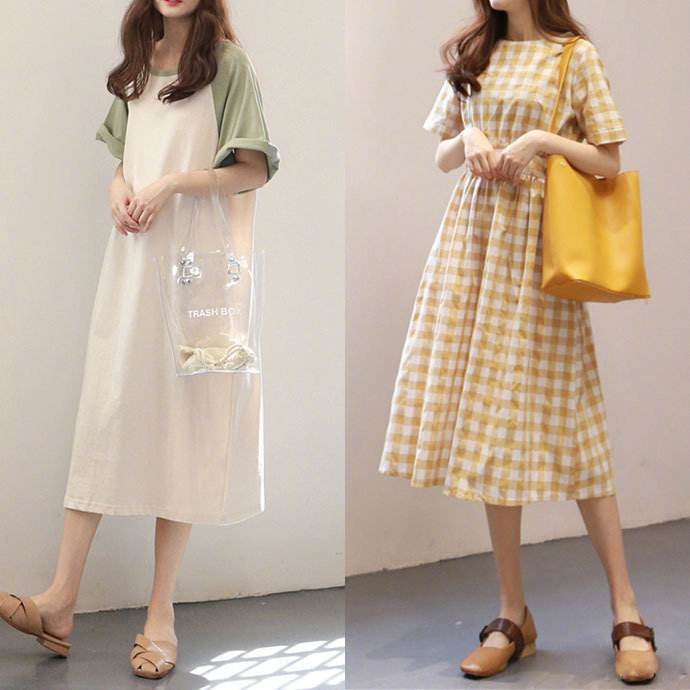 小清新美女图片 夏日休闲装扮温柔又舒服图片