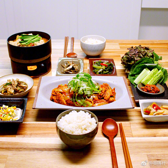 超有食欲的双人餐图片 美食图片