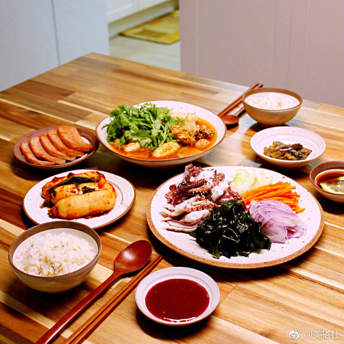 超有食欲的双人餐图片 美食图片