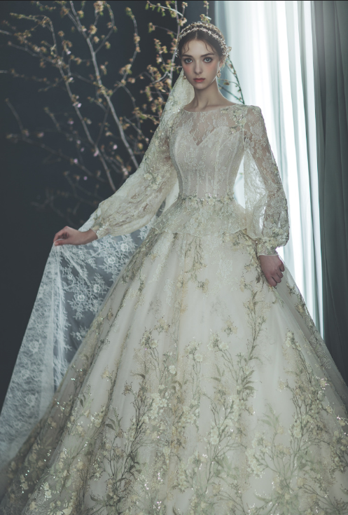 精致的芭比娃娃Clara Wedding 2019婚纱图片