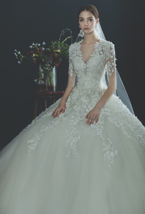 精致的芭比娃娃Clara Wedding 2019婚纱图片