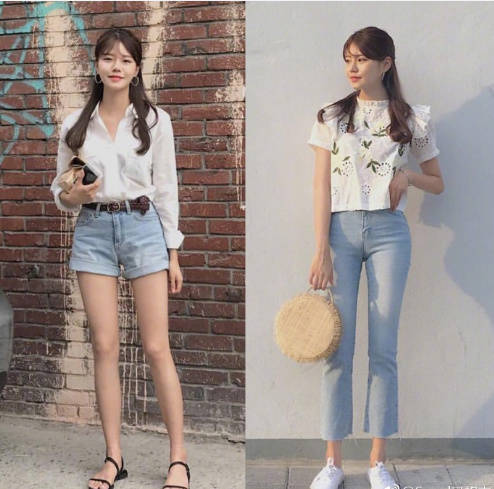 夏日温柔感十足的小女生穿搭图片