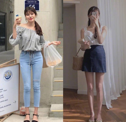夏日温柔感十足的小女生穿搭图片